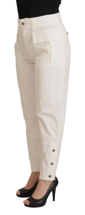 Chic  Cotton Tapered Pants - Image 3