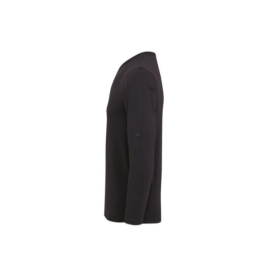 Premier Heren Long John Roll Sleeve T-shirt (Zwart) - Image 3