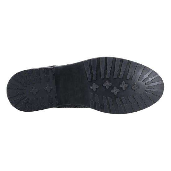 Hush Puppies Girls Verity Leather Brogues (Black/Tan) - Image 4