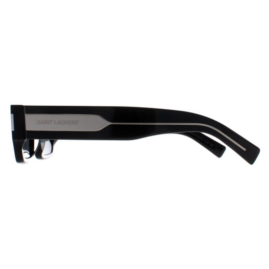 Saint Laurent Rectangle Mens Black Grey SL660 - Image 3