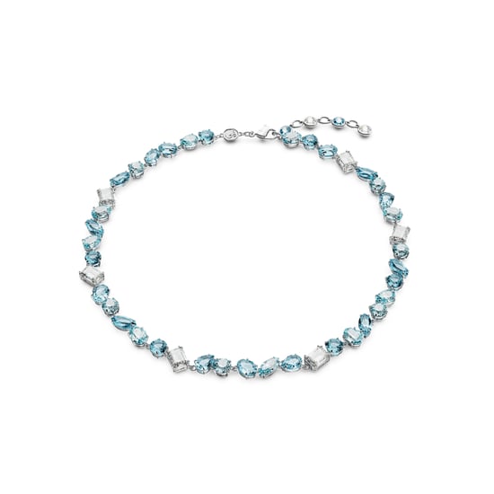 Swarovski 'Gema' Women's Base Metal Necklace - Silver 5666007
