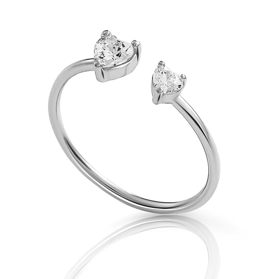 Orphelia 'Dazzle' Dames 925 Sterling Zilveren Ring - Zilver ZR-7533 - Image 2