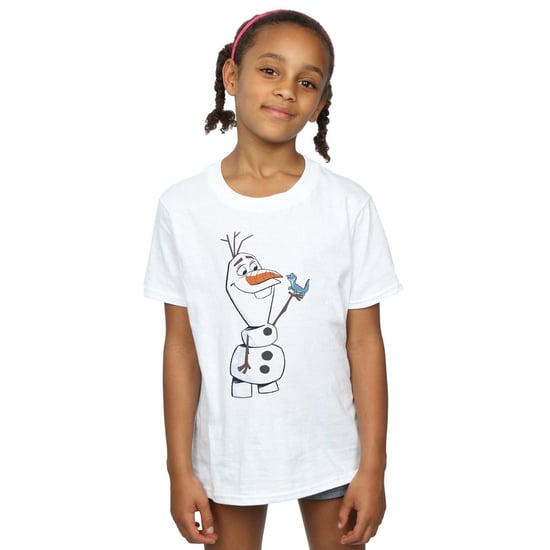 Disney Meisjes Frozen 2 Olaf en Salamander Katoenen T-Shirt (Wit) - Image 2