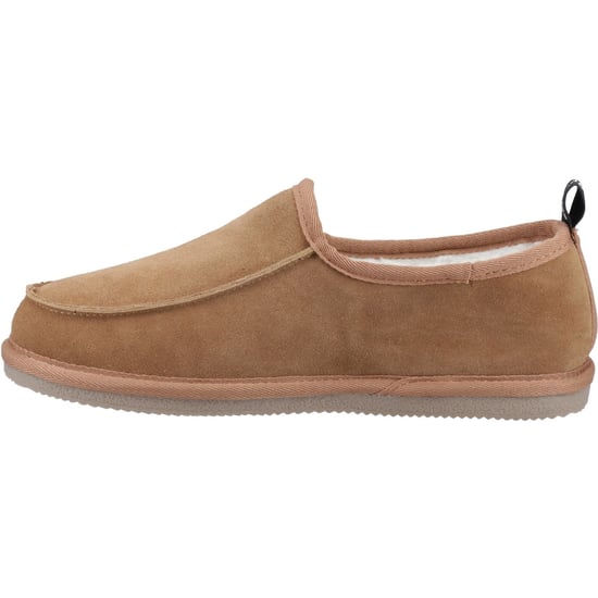 Hush Puppies Charles Suede Tofflor för män Tan - Image 4