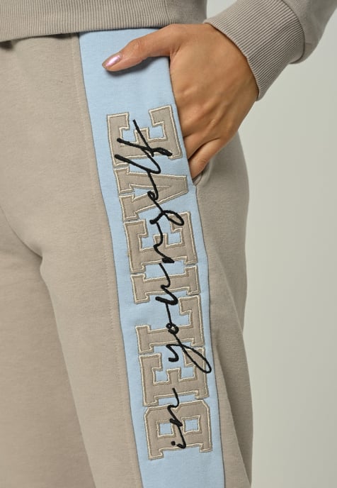Tom Barron Ladies Believe Appliqué Half-Zip Tracksuit