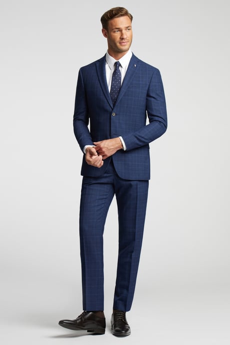 Slim Fit Soft Check Jacket - Image 2