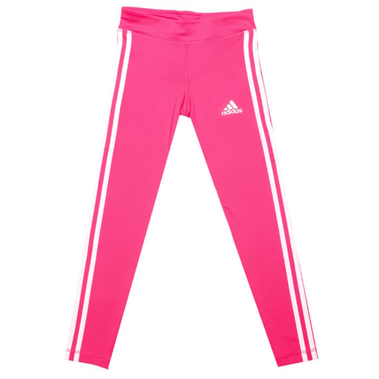 Girl's adidas Junior Equpment 3 Stripe Legging in Pink - Image 1