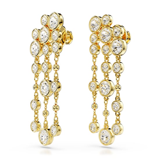 Swarovski 'Imber' Dames Goudkleurige Metalen Oorbellen - Goud 5680093 - Image 3