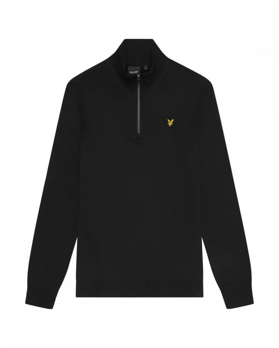 Lyle & Scott Heren Geborduurd Half Rits Sweatshirt - Image 5