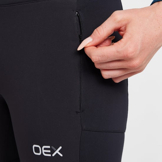 OEX Women's Water Repellent Scramble Tights, Athletic Leggings for Walking & Hiking