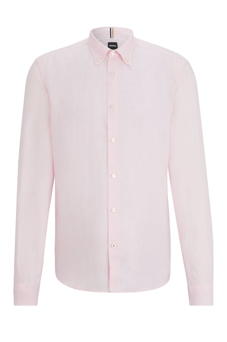 Boss S-liam-s-bd-c1-242 Long Sleeved Shirt Light Pastel Pink