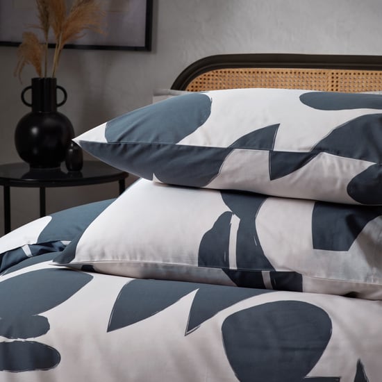 Hoem Meta Abstract Cotton Rich Duvet Cover Set - Image 4