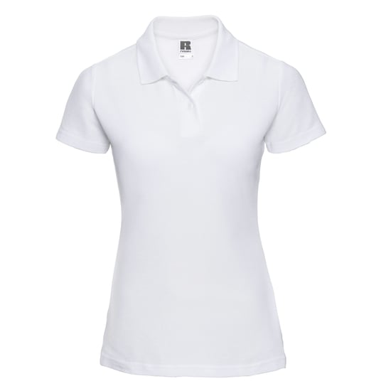 Russell Womens/Ladies Pique Polo Shirt (White) - Image 1