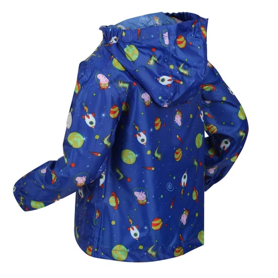 Regatta Barn/Kids Peppa Pig Cosmic Packaway Regnrock (Surf Spray) - Image 3