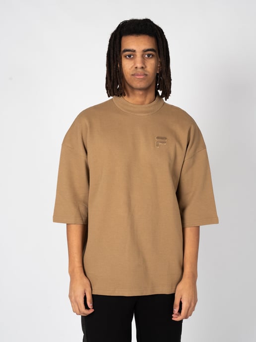Fila T-shirt Kimono Oversize Herr Brun - Image 3
