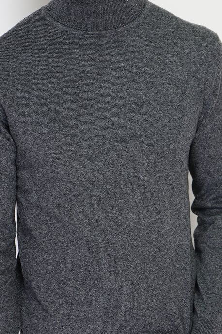 GB - William de Faye - turtleneck - Dark Gray