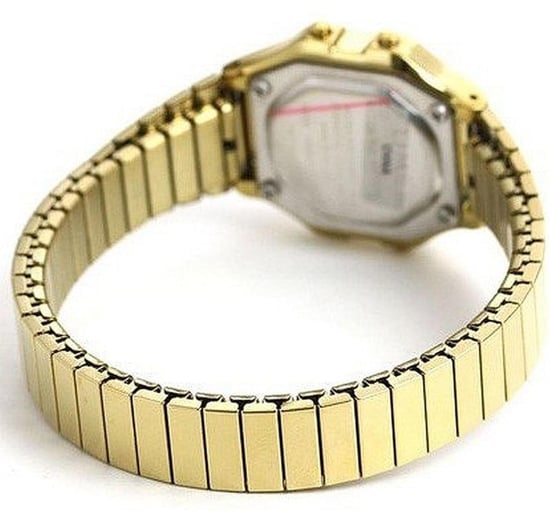 Timex Classic Digital Mini Women's Gold Watch TW2T48000