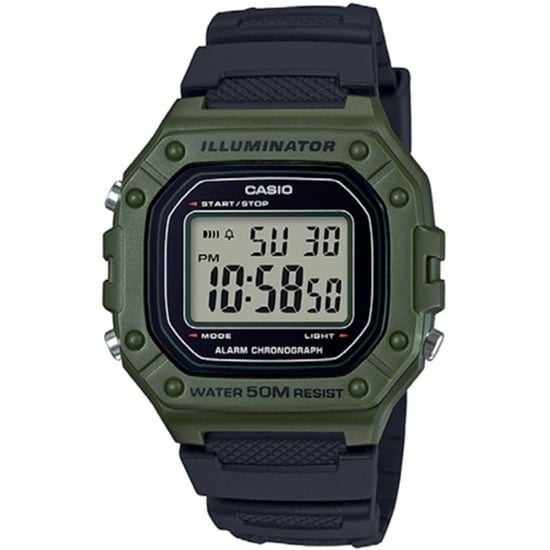 Casio Casio Collection Men's Black Watch W-218H-3AVEF - Image 1