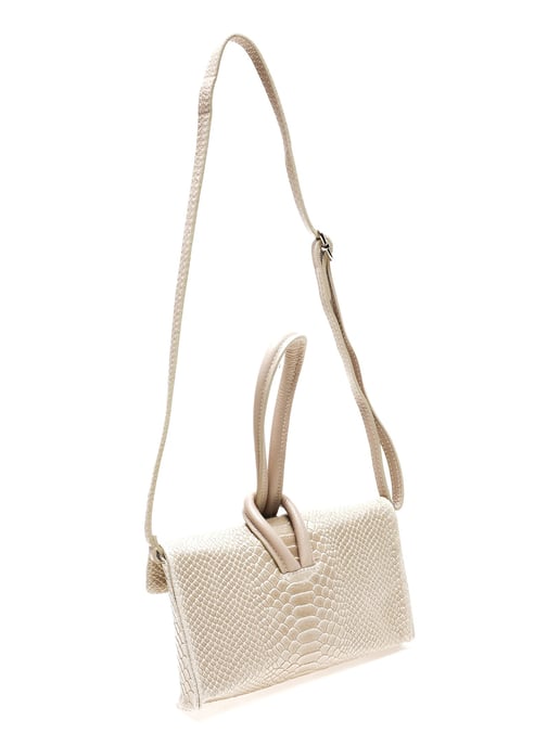 Renata Corsi SS22 RC 8118 Beige Leather Bag - Image 2
