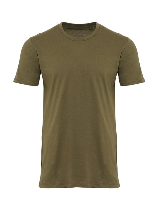 Biologisch Basic T-Shirt - Legergroen - Image 5