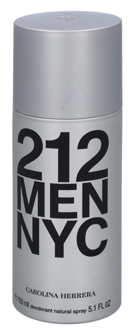 Carolina Herrera 212 Nyc Men Deo Natural Spray150 ml. - Image 1