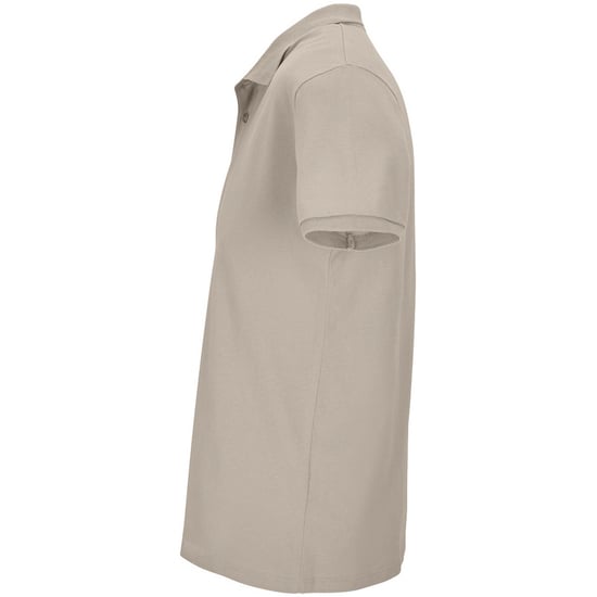 SOLS Heren Planet Piqué Biologisch Poloshirt (Touw) - Image 3