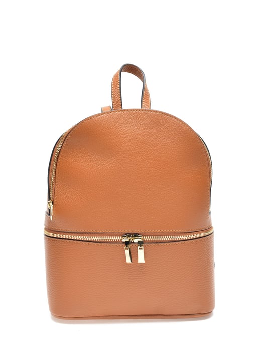 Carla Ferreri SS22 CF 1778 Brown Leather Bag