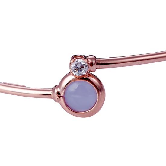 Orphelia 'Nina' Women's 925 Sterling Silver Bracelet - Rose ZA-7406 - Image 1