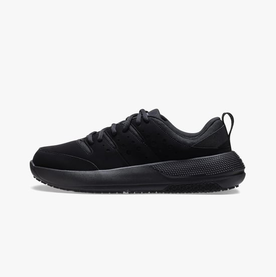 Crocs On the Clock Polyurethaan Heren Triple Black Sneakers - Image 1