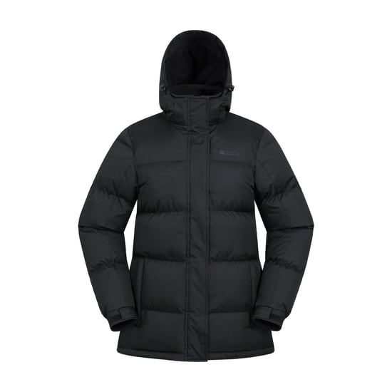 Mountain Warehouse Vattentät vadderad jacka för dam/kvinnor (svart) - Image 1