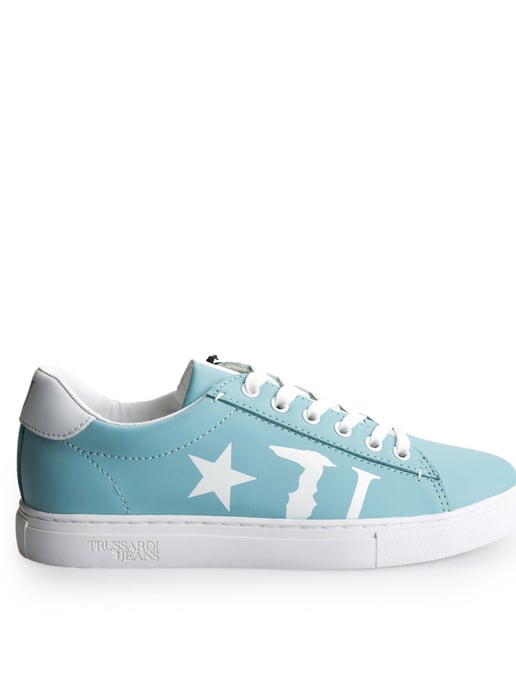 Trussardi Jeans Sneaker Dam Blå - Image 1