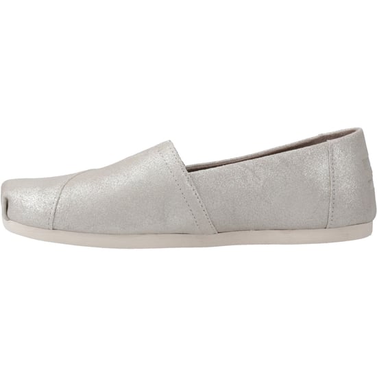 TOMS Alpargata with Cloudbound Leather Women's Silver Espadrilles - Image 4