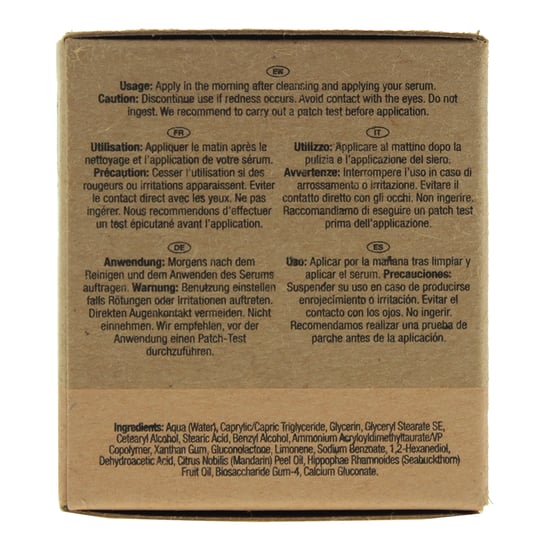 Organic & Botanic Mandarin Orange Enhancing Day Moisturiser 50ml - Image 3