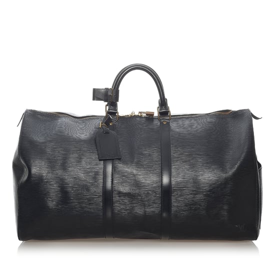 Vintage Louis Vuitton Epi Keepall 55 Black - Image 1