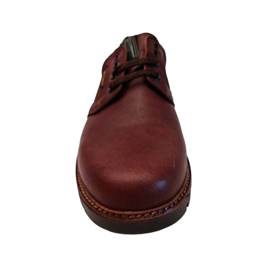 Man's Derby Shoe Riverty color Burgundy