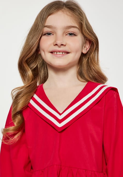 Dreimaster Dress red - Image 5