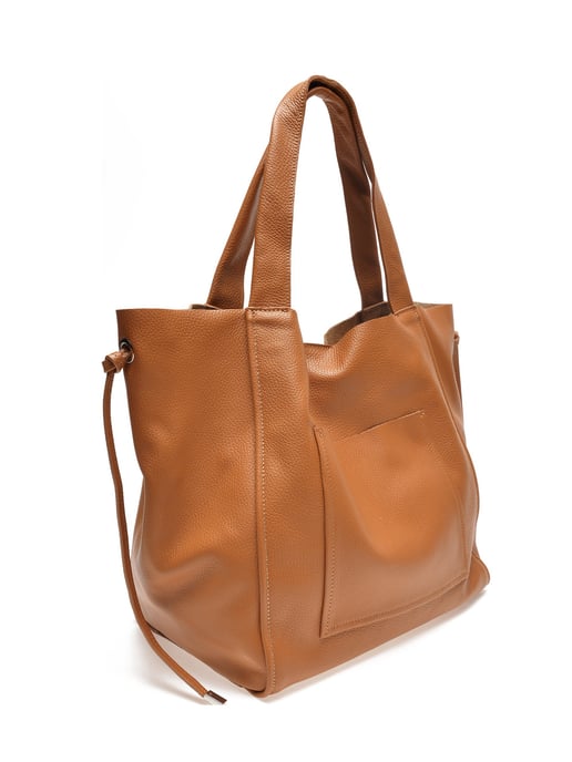 Isabella Rhea SS22 IR 1609 Brown Leather Bag - Image 2