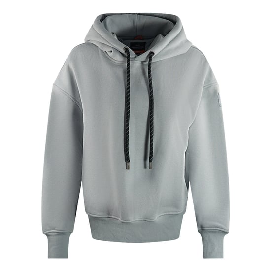 Parajumpers Githa Plain Shark Grey Oversized Hoodie - Image 1