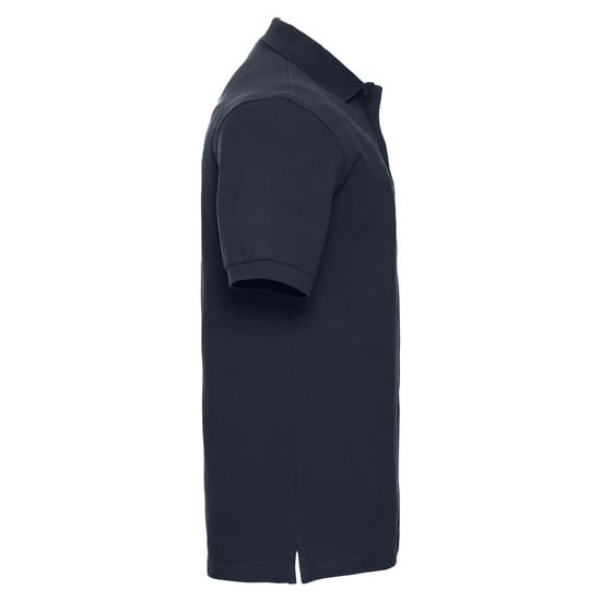 Russell Heren Klassiek Piqué Katoenen Polo Shirt (Franse marine) - Image 3
