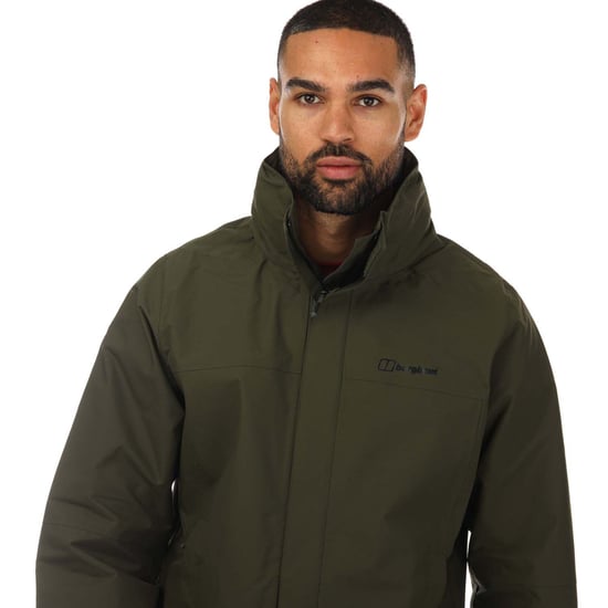 Men's Berghaus RG Alpha 2.0 Waterproof Jacket in Green