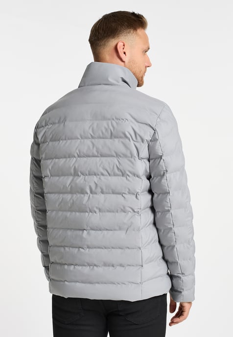 Mo Gewatteerd winterjack mimo Heren grijs - Image 3