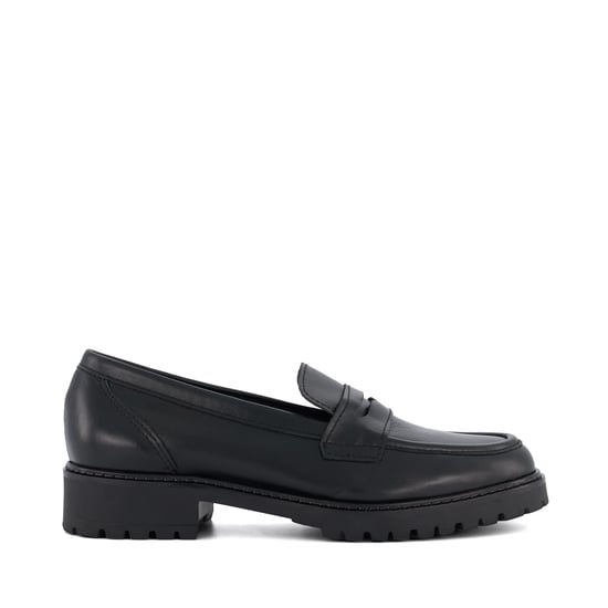 Dune Ladies WF GILD Wide Fit Cleated Penny Loafers Wf Gild