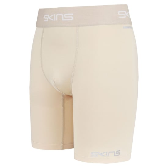 Skins DNAmic Force Mens Beige Neutral Compression Tights Shorts DF00010099002