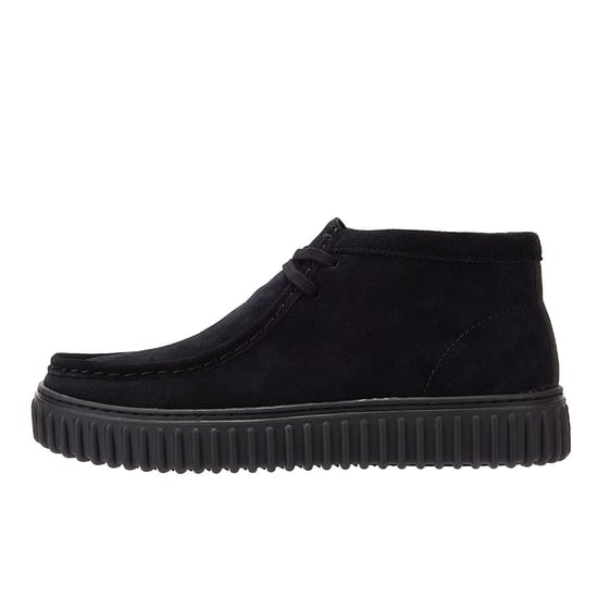 Clarks Originals Torhill Hi Suede Herenlaarzen Zwart - Image 5