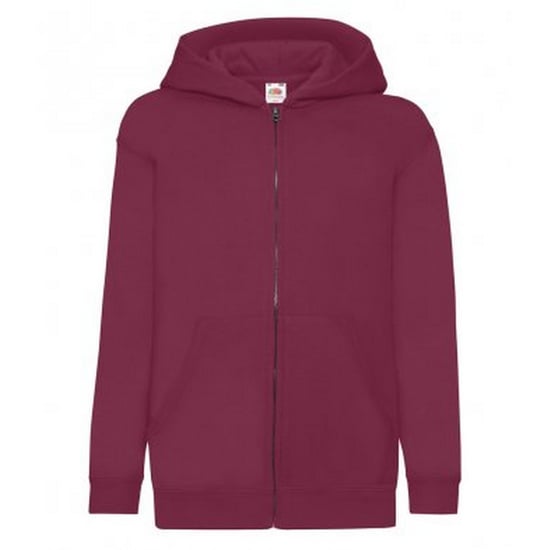 Fruit of the Loom Kinderen/Kinderkapjes Sweatshirt (Bourgondië) - Image 1