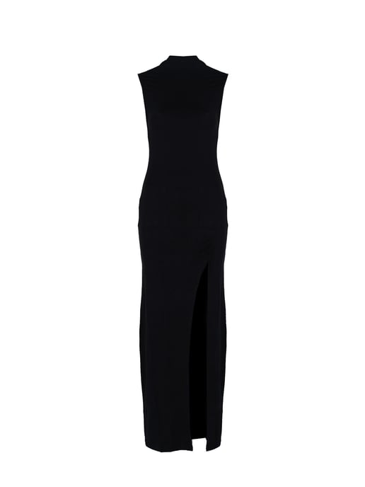 La Haine Inside Us Dress Long Dress Woman's Black - Image 1