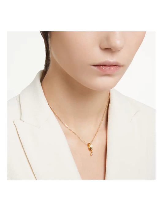 Swarovski 'Dextera' Dames Vergulde Metalen Ketting - Goud 5663333 - Image 5