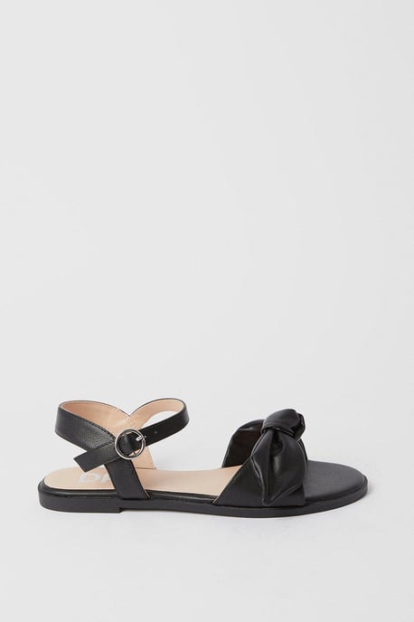 Freya Bow Flat Sandals