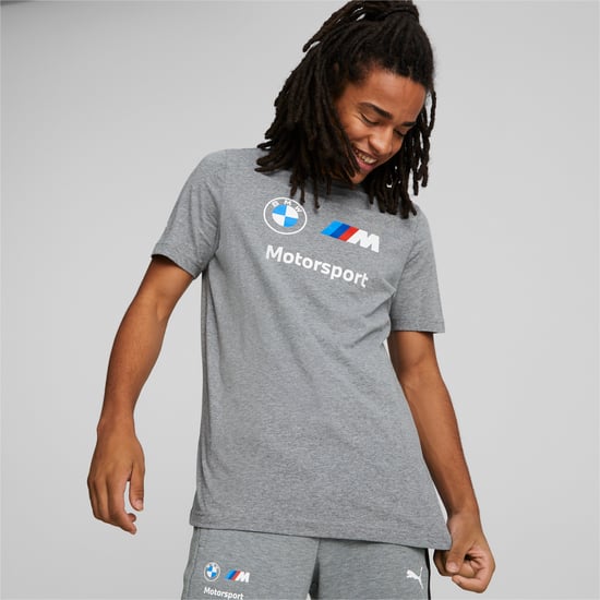 PUMA Mens BMW M Motorsport Essentials Logo T-Shirt - Image 1