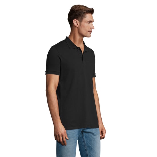 SOLS Heren Phoenix Poloshirt (Zwart) - Image 3
